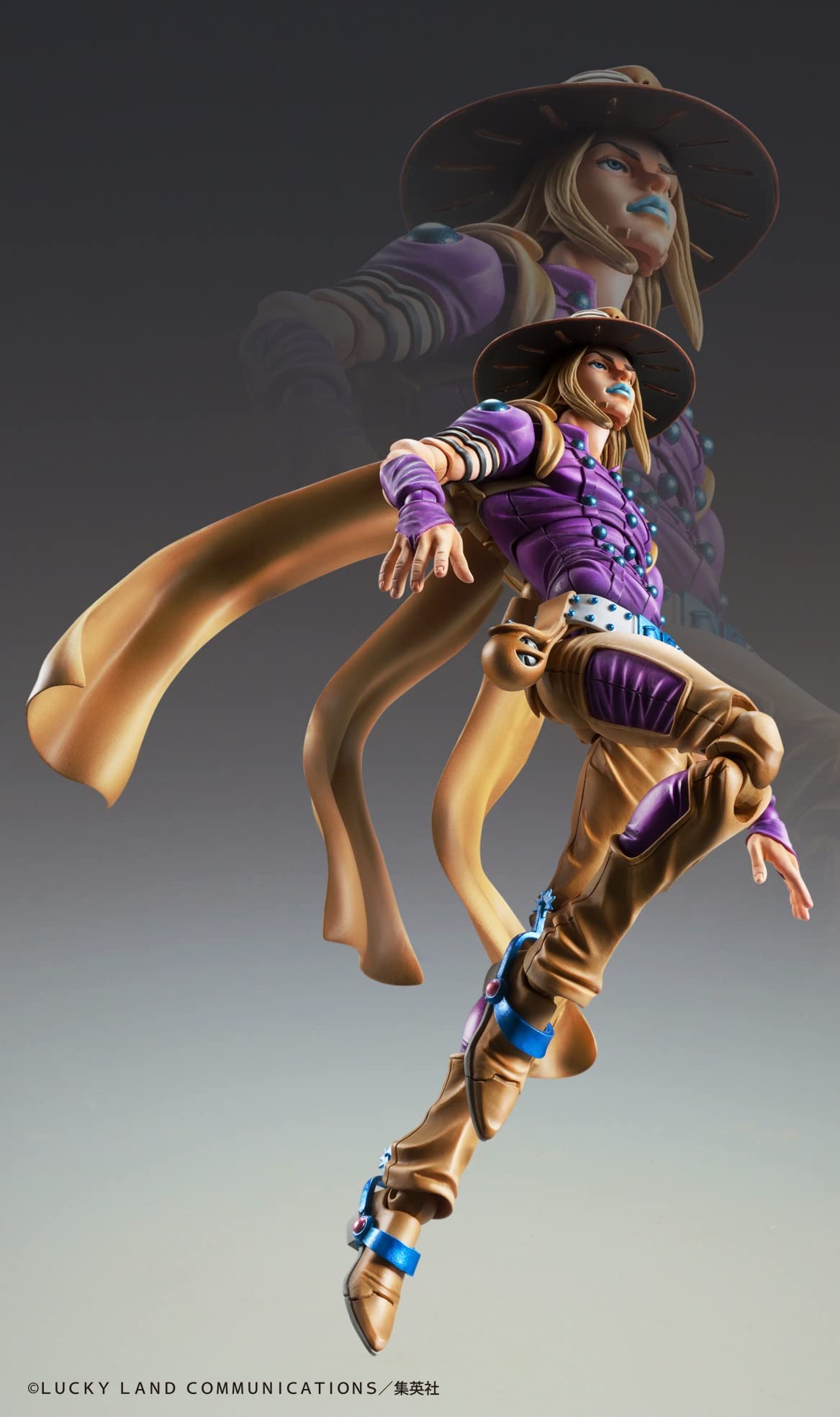 RAH ジャイロ・ツェペリ ジョジョ第7部SBR 超像可動 ジョジョの奇妙な冒険 第7部 スティール・ボール・ラン